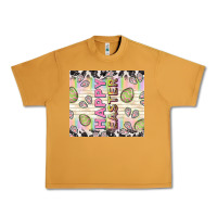 Peanut Butter happy easter with cowhide Urban Heavy Tee - TumblerDesignByShophia