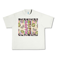 Pistachio happy easter with cowhide Urban Heavy Tee - TumblerDesignByShophia