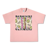 Salmon happy easter with cowhide Urban Heavy Tee - TumblerDesignByShophia