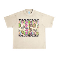 Sandshell happy easter with cowhide Urban Heavy Tee - TumblerDesignByShophia