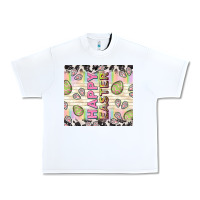 White happy easter with cowhide Urban Heavy Tee - TumblerDesignByShophia