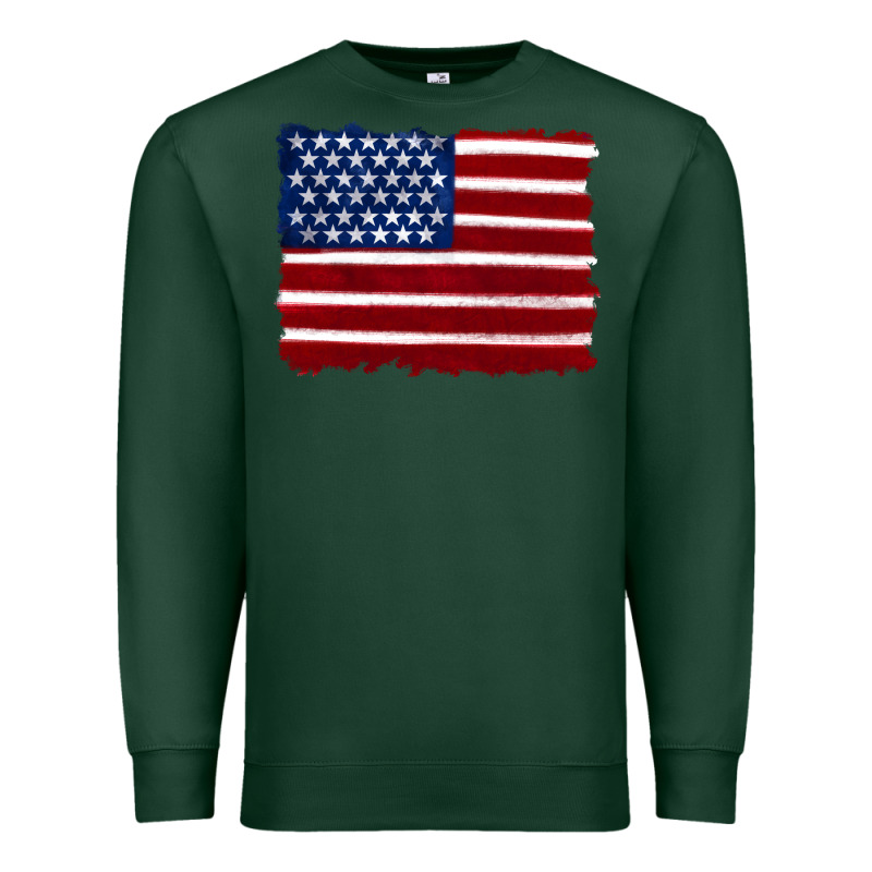 American Flag Premium Sweatshirt by Artiststas | Teevron
