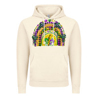 Vintage Artic mardi gras rainbow and fleur de lis Vintage Hoodie - CowGirlArtShop