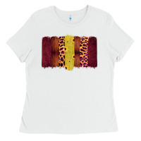 White Western Farm Life Brushstrokes Ladies Tee - Bettercallsaul