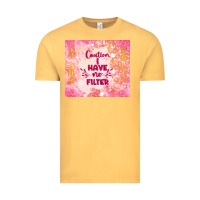 Vintage Mustard caution i have no filter Vintage Tee - TumblerDesignByShophia