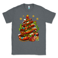 Charcoal Heather Christmas Feliz Navidad sombrero tree Classic Tee - NancyCooperArtShop