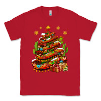 Red Christmas Feliz Navidad sombrero tree Classic Tee - NancyCooperArtShop
