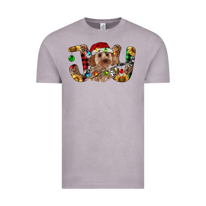 Cockapoo Christmas Joy Vintage Tee by RanaPortraitStore | Teevron
