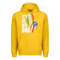 Lemon Italian And Puerto Rican DNA Mix Flag Heritage Gift Premium Hoodie - minhPixels