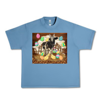 Pebble Blue cow and chick easter Urban Heavy Tee - TumblerDesignByShophia