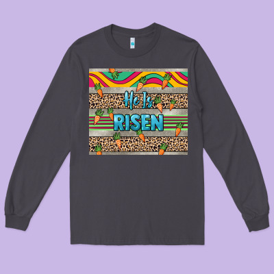 He Is Risen Tumbler Easter Day Long Sleeve Tee Designed By Howdyjamesfarm