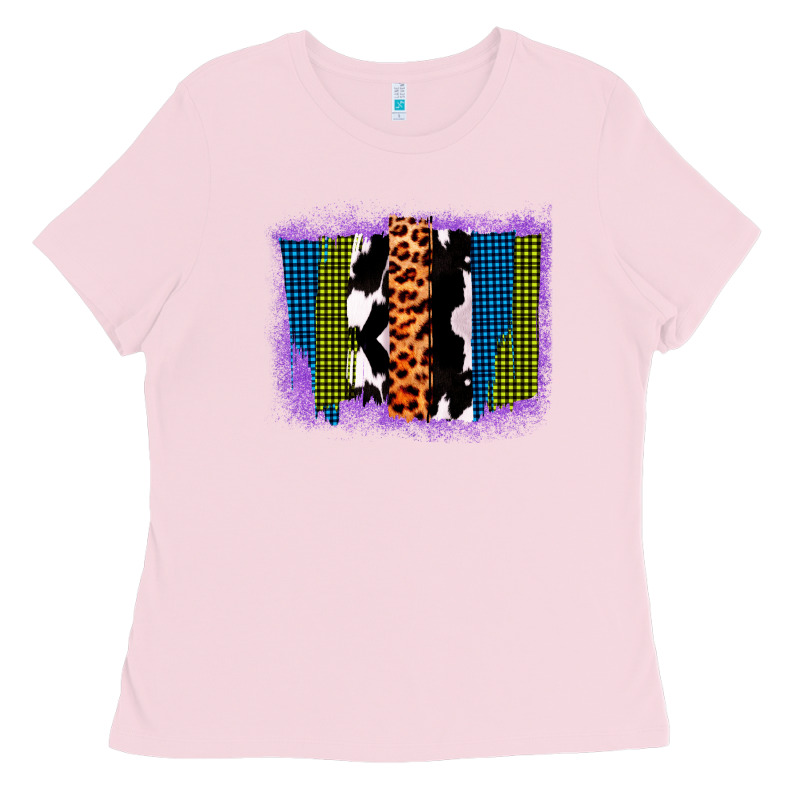 Purple Glitter Western Farm Life Brush Strokes Ladies Tee by Bettercallsaul | Teevron