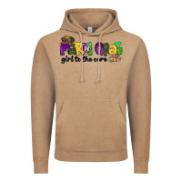 Vintage Coffee mardi gras girl to the core Vintage Hoodie - CowGirlArtShop