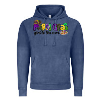 Vintage Denim mardi gras girl to the core Vintage Hoodie - CowGirlArtShop