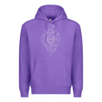 Purple As Above So Below GIFT Alchemy GIFT Blackcraft Premium Hoodie - minhPixels