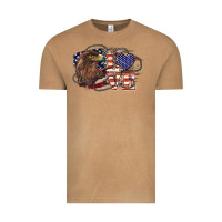 Vintage Camel Love America Eagle 4th of july Vintage Tee - HowdyJamesFarm