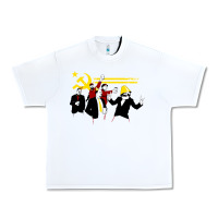 White the communist party Urban Heavy Tee - minhPixels