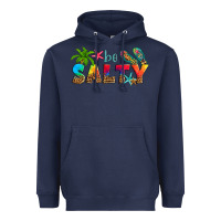 Navy be salty Heavyweight Hoodie - Artiststas