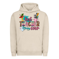 Pigment French Oak best teacher ever Urban Hoodie - AdoDesignShop
