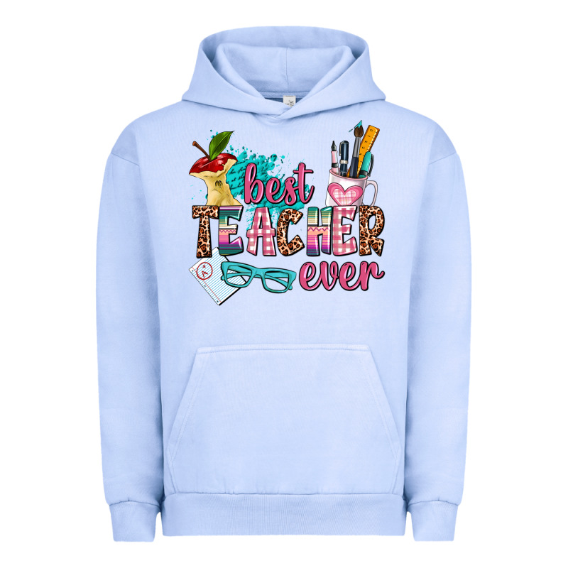 Best Teacher Ever Urban Hoodie by AdoDesignShop | Teevron
