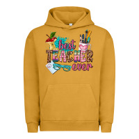 Pigment Peanut Butter best teacher ever Urban Hoodie - AdoDesignShop