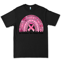 Black in october we wear pink breast cancer awareness rainbow Premium Tee - Jasminsmagicworld