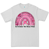 Dove Grey in october we wear pink breast cancer awareness rainbow Premium Tee - Jasminsmagicworld