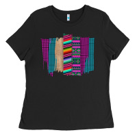 Black Western Farm Life Serape Brush Stroke Ladies Tee - Bettercallsaul