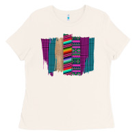 Bone Western Farm Life Serape Brush Stroke Ladies Tee - Bettercallsaul