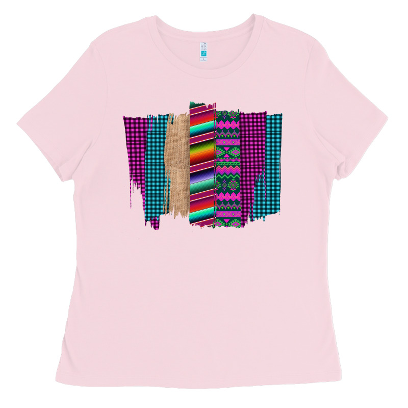 Western Farm Life Serape Brush Stroke Ladies Tee by Bettercallsaul | Teevron
