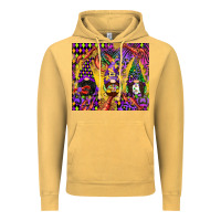 Vintage Mustard mardi gras gnome Vintage Hoodie - CowGirlArtShop