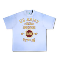 Grape Ice US Army Combat Engineer Combat Engineer Veteran Gift Urban Heavy Tee - minhPixels