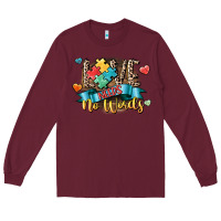 Burgundy Love needs no words Long Sleeve Tee - CowGirlArtShop