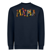 Navy halloween mama Heavyweight Sweatshirt - BundleAndBundleShop