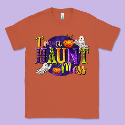 I'm A Haunt Mess Classic Tee Designed By Texasbilliewilder
