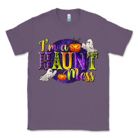 Lavender I'm a Haunt Mess Classic Tee - texasbilliewilder