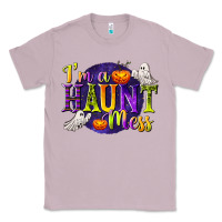 Lilac I'm a Haunt Mess Classic Tee - texasbilliewilder
