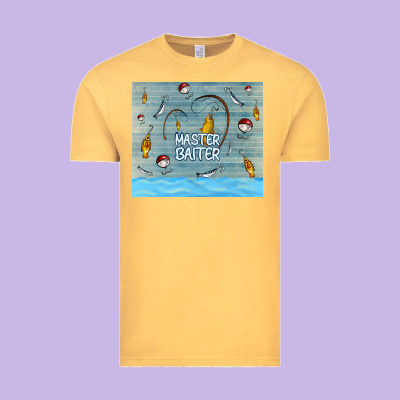 Master Baiter Vintage Tee Designed By Tumblerdesignbyshophia