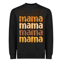 Black thankful mama Heavyweight Sweatshirt - BundleAndBundleShop