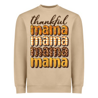 Mushroom thankful mama Heavyweight Sweatshirt - BundleAndBundleShop