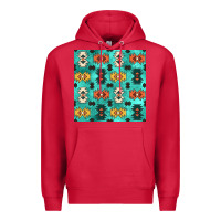 Cardinal native american aztec seamless pattern 3 Premium Hoodie - BundleAndBundleShop