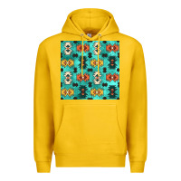 Lemon native american aztec seamless pattern 3 Premium Hoodie - BundleAndBundleShop