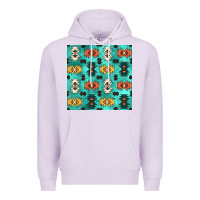 Lilac native american aztec seamless pattern 3 Premium Hoodie - BundleAndBundleShop
