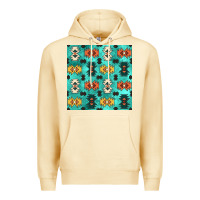 Pina Colada native american aztec seamless pattern 3 Premium Hoodie - BundleAndBundleShop