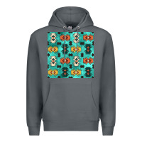Rock native american aztec seamless pattern 3 Premium Hoodie - BundleAndBundleShop