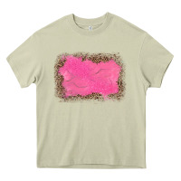 Mossy gemstone pink leopard background Heavy Core Tee - JahusDesignShop