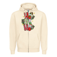 Sandshell ho ho ho pharmacy Zipper Hoodie - CowhideDigitalArt