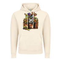 Vintage Artic mardi gras goat Vintage Hoodie - CowGirlArtShop