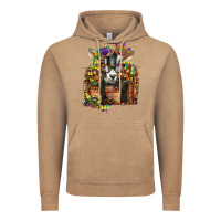Vintage Coffee mardi gras goat Vintage Hoodie - CowGirlArtShop