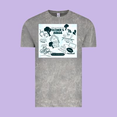 Father's House Vintage Tee Designed By Tumblerdesignbyshophia